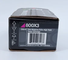 Genuine Lexmark 800X30 Extra High Yield Magenta Toner for CX510