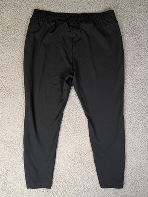 Vicinity Womens Black Leggings Elastic Waist Pull On Size XL Athleisure 