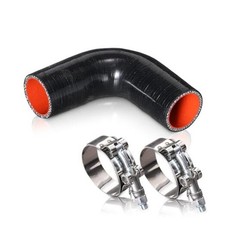 Silicone Elbow Coupler Hose with Stainless T-Bolt 2.75" ID 90 Degree