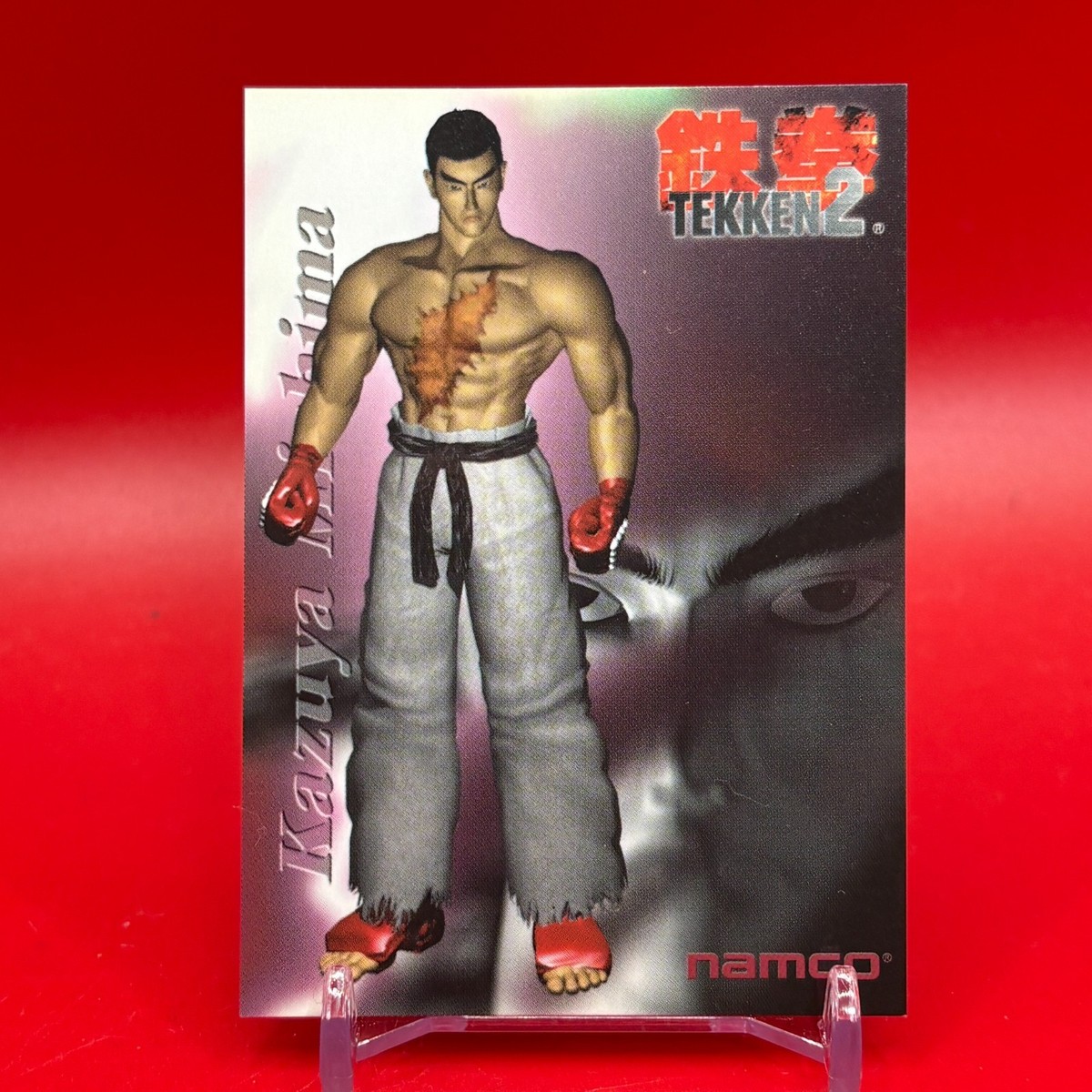 kazuyaページ Kazuya Mishima Tekken 2 Official Card TCG Namco Collection EPOCH