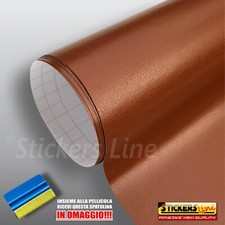 Klebefolie Wirkung Braunes Leder CM 100 x 150 Wrapping Tuning Auto Motorrad