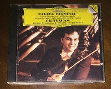 Barber Korngold violin concerto Gil SHAHAM Previn LSO DG 01 matrix promo