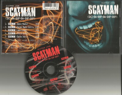SCATMAN JOHN Ski Ba Bop Ba Dop Bop 5TRX REMIXES & EDITS& DUB Limit USA CD single