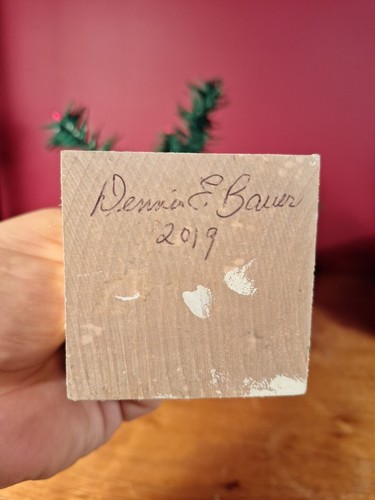 Table Top Feather Tree From Dennis Bauer Studios - 18" Rare & No Longer Produced - Picture 10 of 12