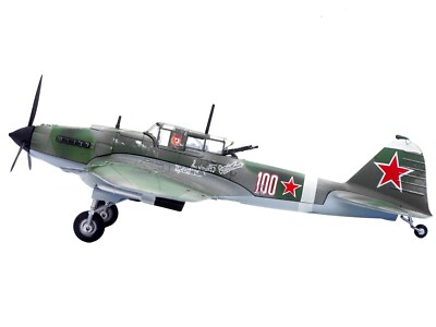 【中古】 イリューシン IL2-M3 ストロモビク ILYUSHIN IL-2M3 STURMOVIK AIRCRAFT #100 SOVIET AIR FORCE 1/72 BY