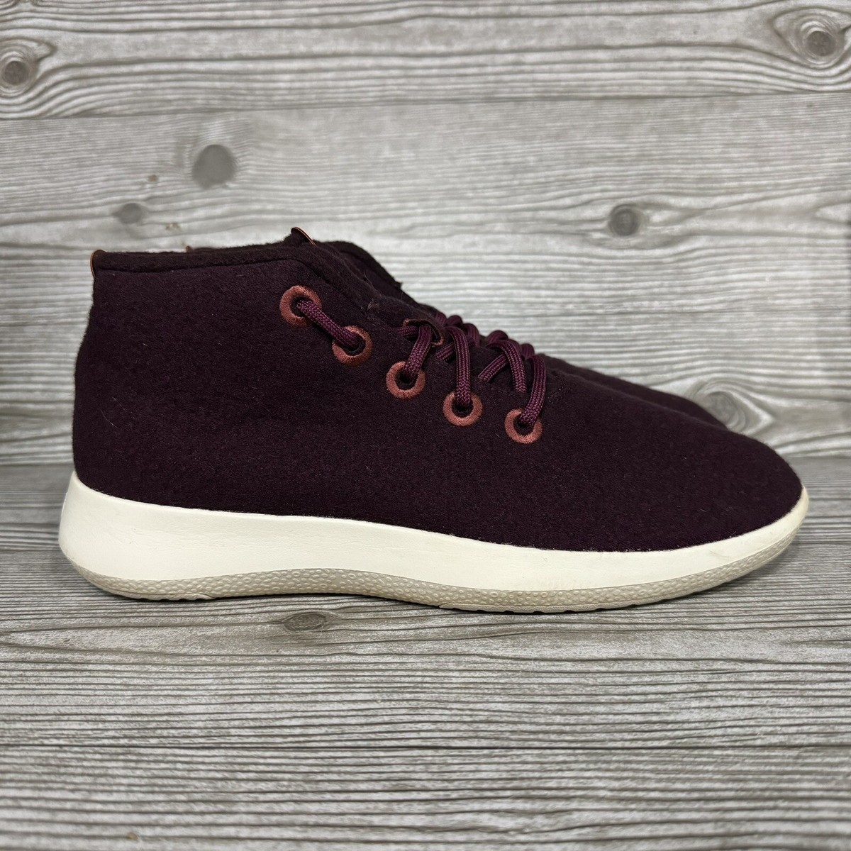 Allbirds Merino wool runners, men’s 13 - maroon Men main image 2