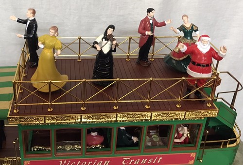 Vintage 1996 Maisto Animated North Pole Express Musical Victorian Trolley- WORKS - Picture 23 of 23