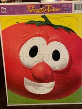 Veggie Tales Tray Puzzle Big Bob Big Idea Production Talicor Puzzle