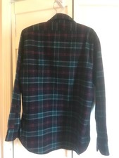 MINT Vintage Pendleton Plaid Wool Made In USA Button Up Board Shirt Mens M