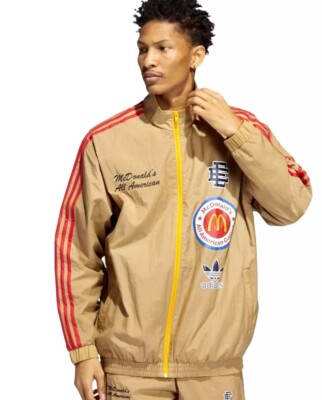 New RARE Adidas x Eric Emanuel McDonalds All American Games Jacket