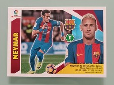 NEYMAR Jr Figurine Panini LIGA 2017 2018 OTTIMA Sticker MINT #16