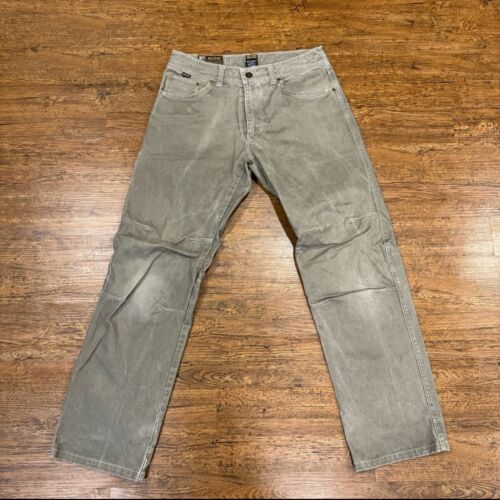 Kuhl Green Rydr Vintage Patina Dye Performance Outdoor Hiking Pants Men 32x32