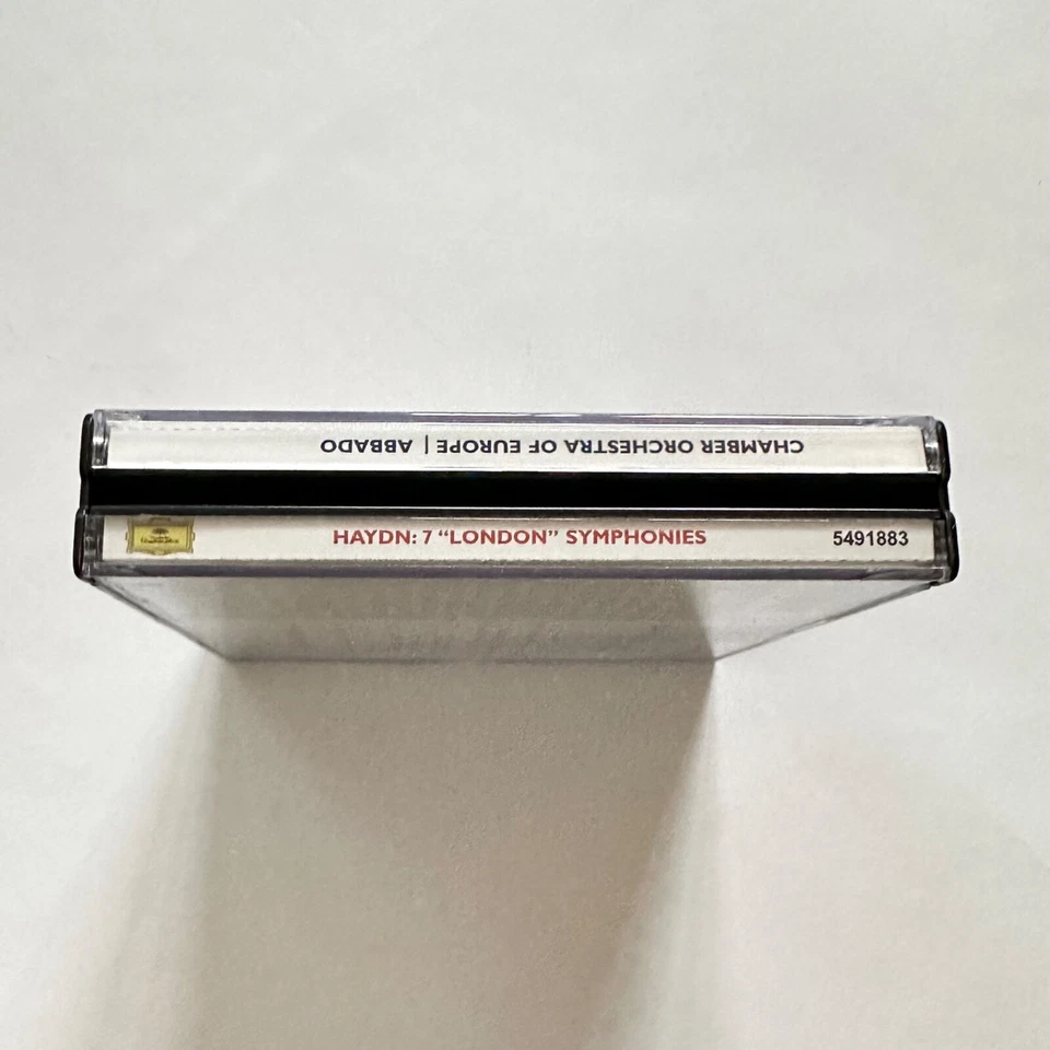 Haydn 7 LONDON SYMPHONIES CLOCK MIRACLE Abbado [DG/MHS 4CD Box Set] CDs NM Foto 3 de 3