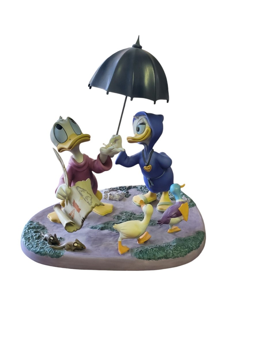 WDCCファンタジア2000 ドナルド＆デイジー Looks like rain WDCC Donald & Daisy 