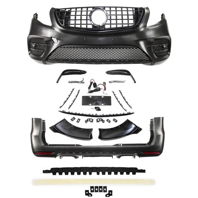 Sport Bodykit Stoßstange Front + Heck für Mercedes W447 Vito V-Klasse 2014-2019