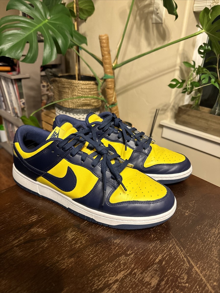 Size 13 - Nike Dunk Low Michigan 2021 Blue Maize Midnight Size 13 - Nike Dunk Low Michigan 2021 Blue Maize Midnight