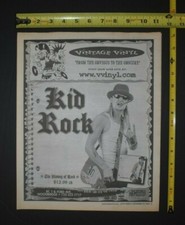 Kid Rock 2000 CD Ad The History Of Rock