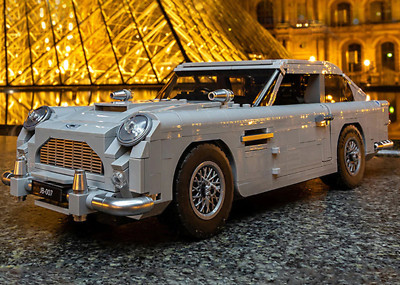 1439pcs Technical 007 James Bond s Iconic DB5 Aston Martin Building Blocks Child
