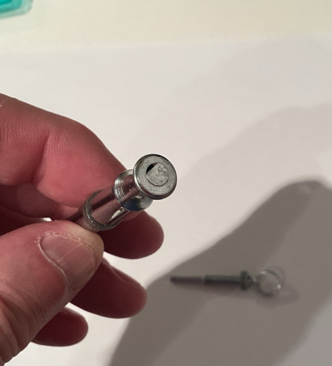 Dog Whistle Metal Silver-Tone  2 Inch