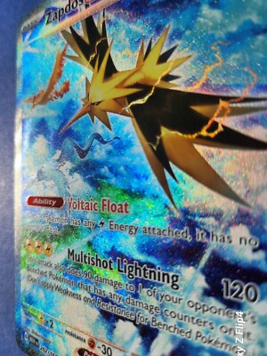 Pokémon - Zapdos ex 202/165 SV 151 Special Illustration Rare Near