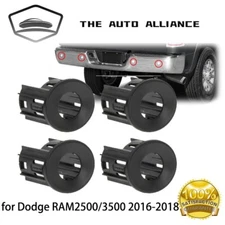 4PCS Front Bumper Park Assist Sensor Bezel for Ram 2500 3500 2016-18 5VS88ZZZAA