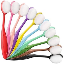 10 PCS Ink Blending Brushes for Card Making Supplies, Color Coded Handles