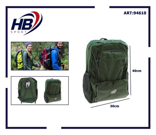 ZAINO MULTITASCHE UOMO DONNA BORSA GRANDE VIAGGI SPORT SCUOLA LAVORO PC TREKKING - Foto 10 di 13