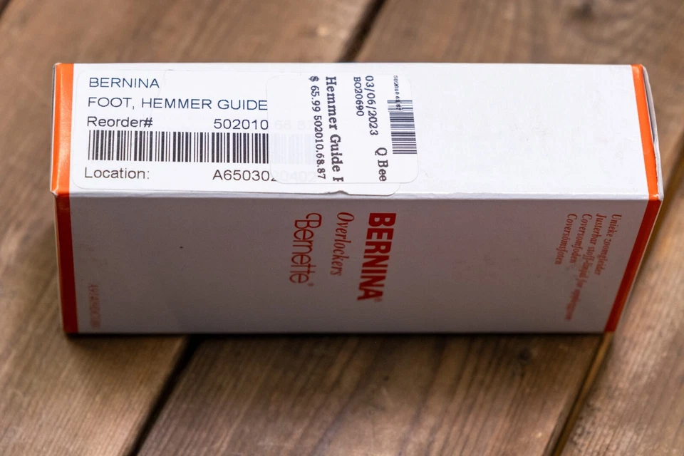 Bernina Exclusive Hemmer guide for cover stitch - 1300MDC - Image 2 of 2