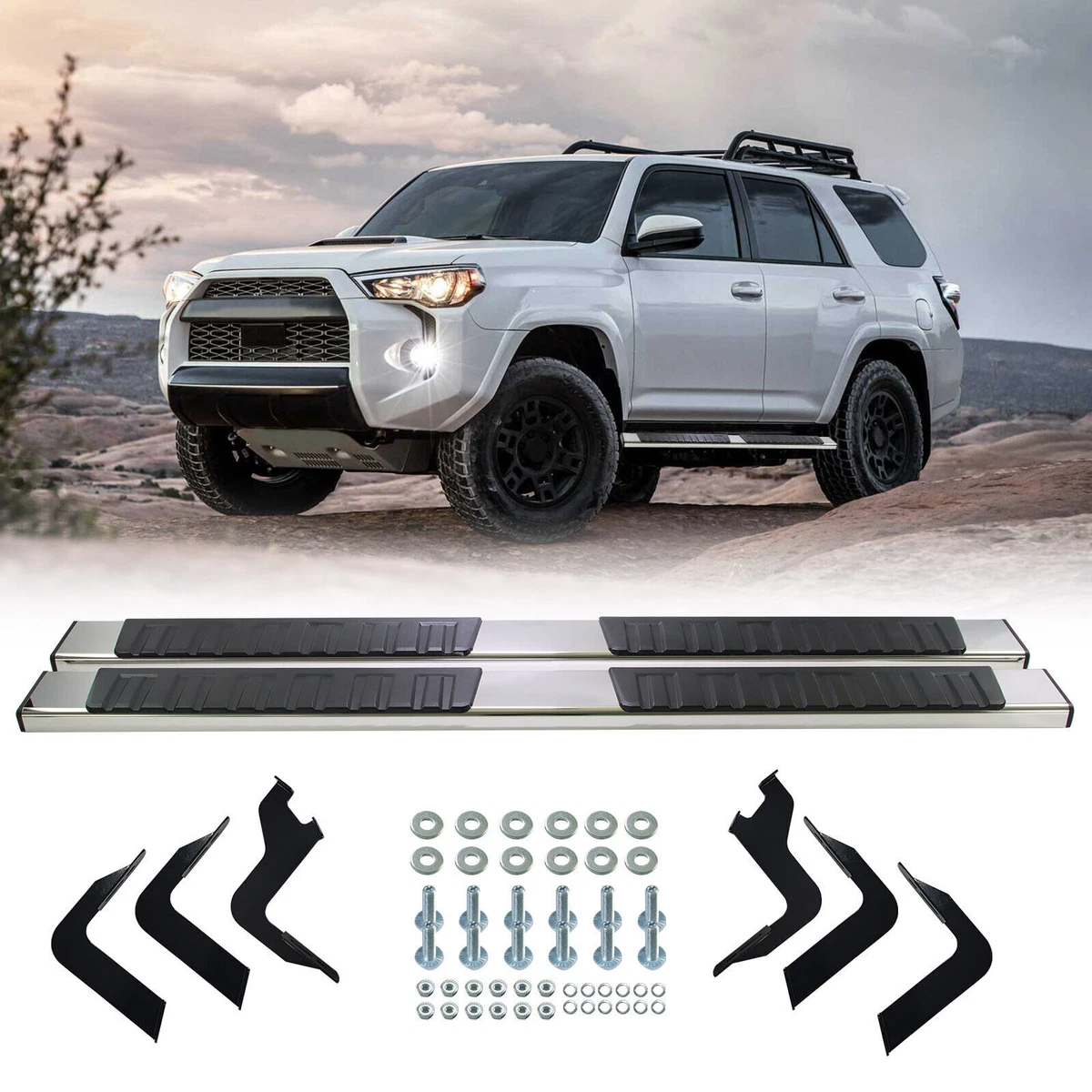 Running boards 2021 toyota 4runner outlet