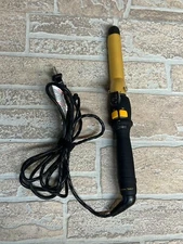 Conair Professional Line Ceramic Tools Barrel Curling Iron Gold CT100S