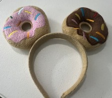 Minnie Mouse Ears Sprinkled Donut Headband inspired