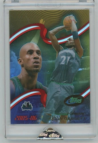 2005-06 eTopps Kevin Garnett Encased by eTopps Timberwolves