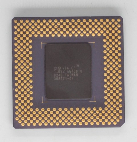 Socket 370 CPU - VIA C3 - 800AMHz - 800MHz - Samuel2 - TESTED - Picture 2 of 2