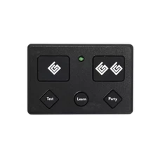 Premium 5-Button Remote Transmitter for Automatic Gate Opener Systems in Black