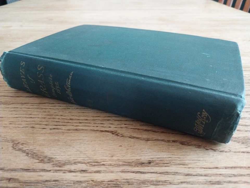 Leaves of Grass Complete 1892 Walt Whitman Deathbed Edition final  - Image 4 of 4