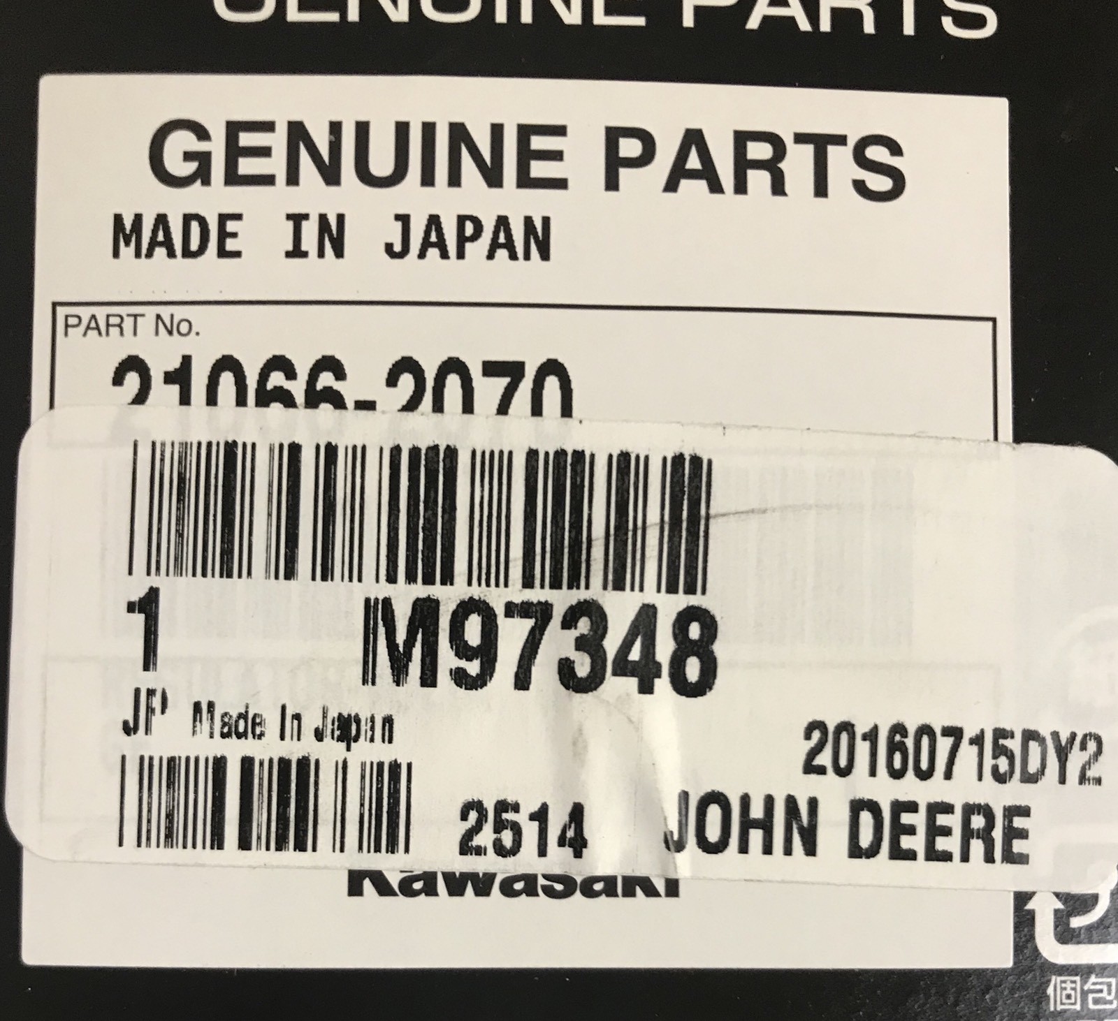 John Deere F725 Voltage Regulator M97348 for sale online | eBay