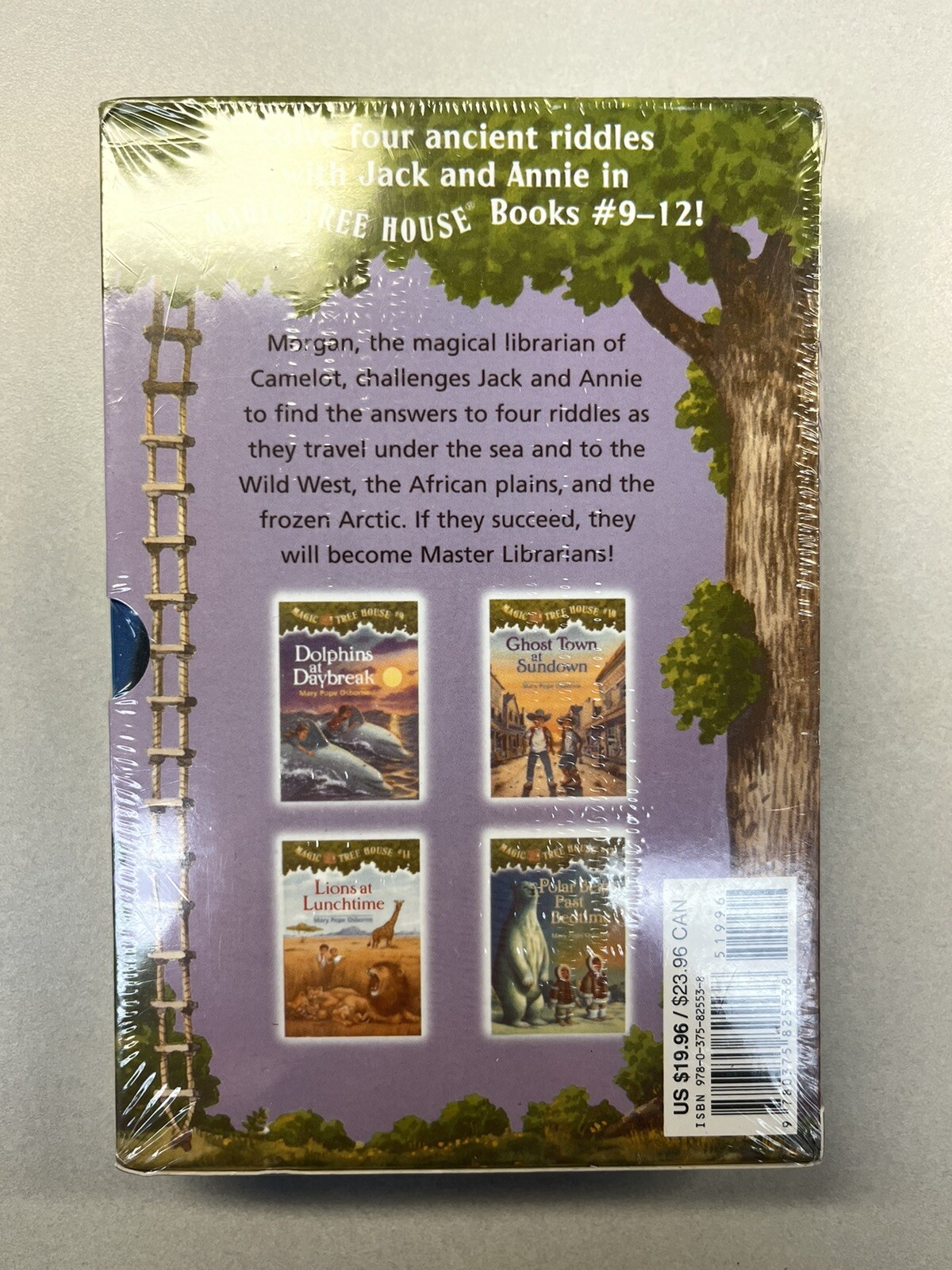 Magic Tree House 4 Book Set Mary Pope Osborne's The Mystery of Ancient ...