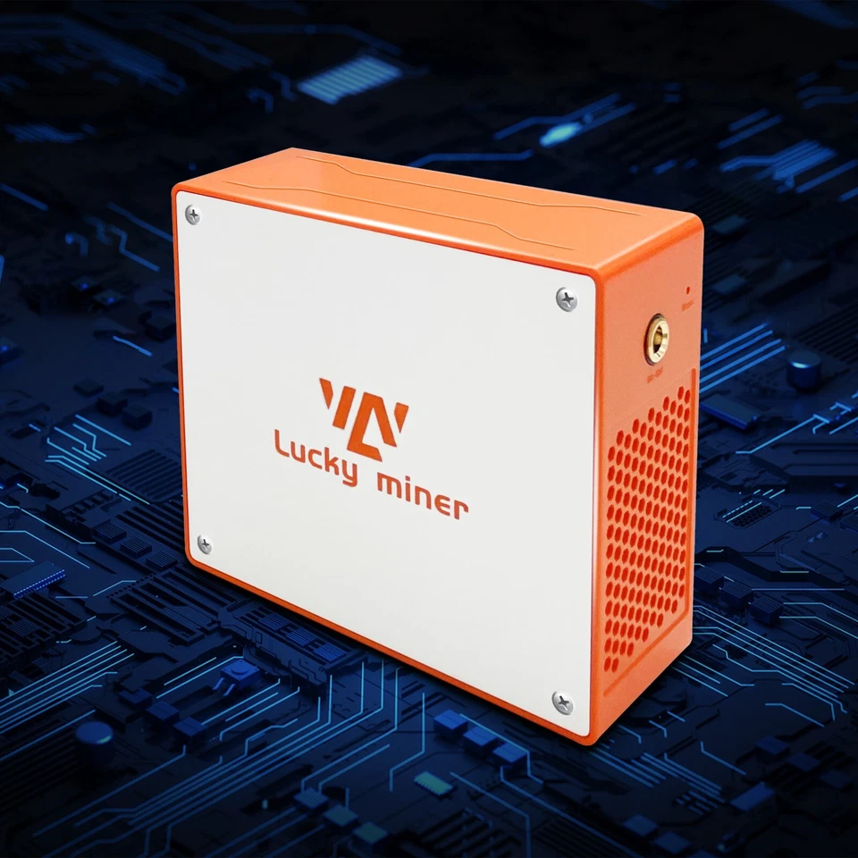 Lucky Miner LG07 Dogecoin Doge Miner 11MH/S WIFI Solo Mining Lotto Device PSU - Image 3 of 4