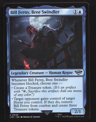 Bill Ferny, Bree Swindler 42 Magic: the gathering The Lord of The Rings NM