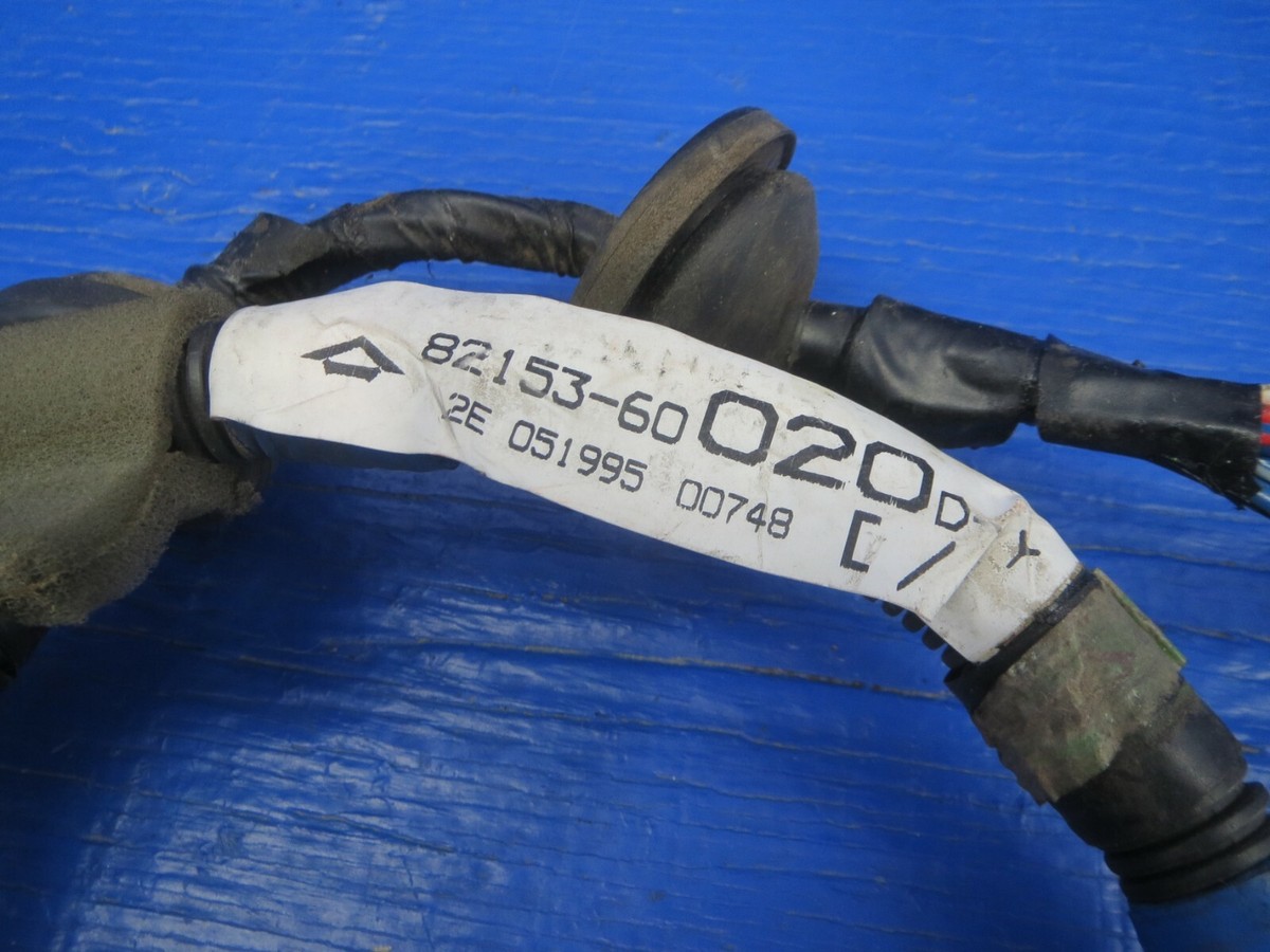 1991-1992 Toyota Land Cruiser Fj80 Left or Right Rear Door Wiring