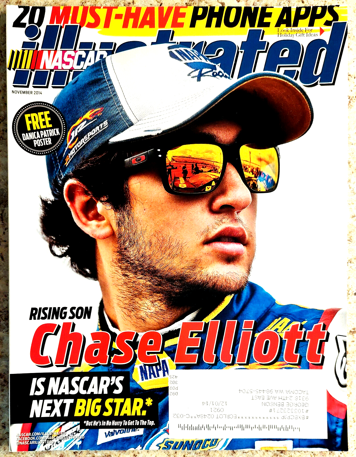 NASCAR Illustrated magazine, November 2014, articles, news, great pics