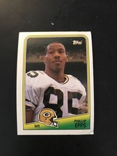 1988 Topps #317 PHILLIP EPPS Green Bay Packers (ding Corner) Free Ship