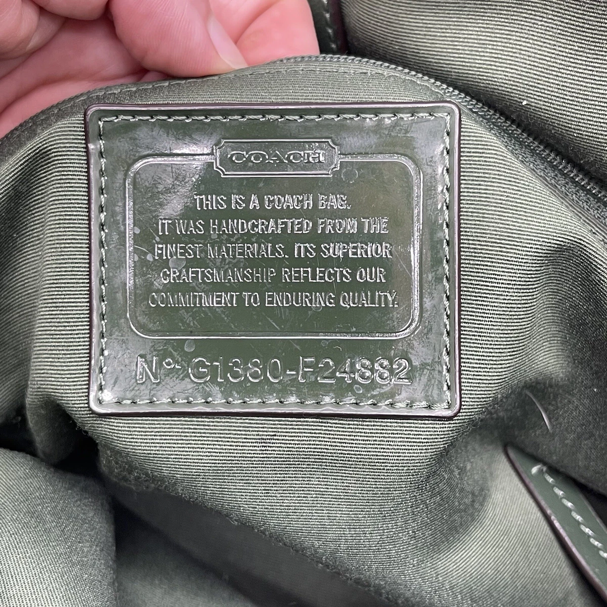 Details 111+ coach bag serial number lookup super hot esthdonghoadian