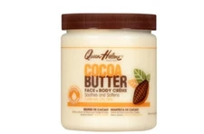 Queen Helene Cocoa Butter Crème Face & Body Lotion for Dry Skin, 15 oz