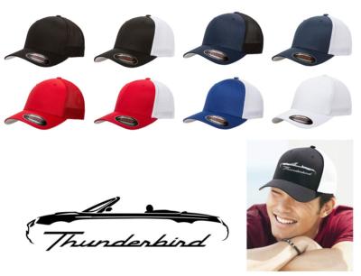 2002-05 Ford Thunderbird Convertible Color Outline Design Hat Cap