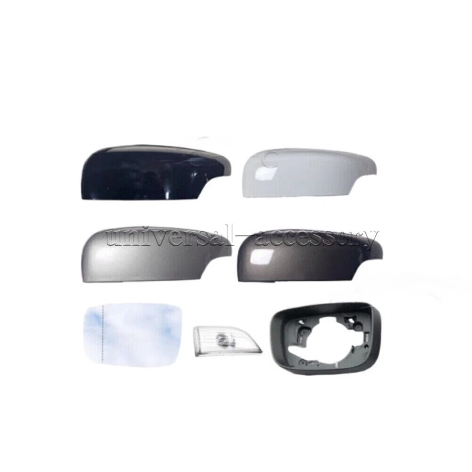 Side Mirror Cover Cap Frame Heated Lens Lower Base Cap For Volvo XC60 2009-2013 Foto 2 de 4
