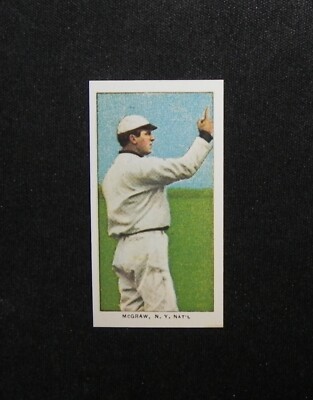 JOHN McGRAW Dover Reprint of T206 Sovereign 350 Cigarettes
