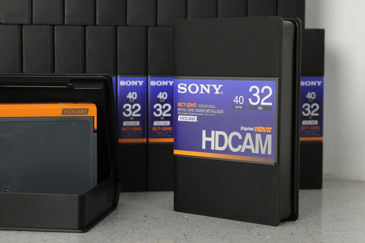 SONY HDCAMテープ BCT-32HD 32分 10本セット BRAND NEW Lot Of 32 Sony BCT-32HD Digital HDVS HDCAM Tapes