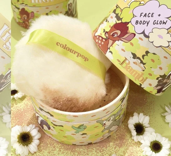 COLOURPOP X DISNEY BAMBI MORNING LIGHT PIXIE PUFF FACE & BODY HIGHLIGHTER   - Image 2 of 4