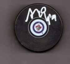 Andrew Copp Winnipeg Jets Signed Puck 